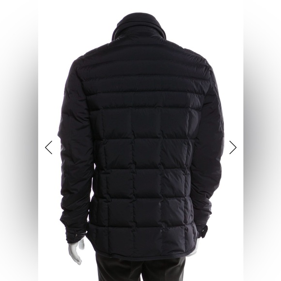 Moncler Men’s Biolay down jacket color black size 4 - Picture 4 of 11